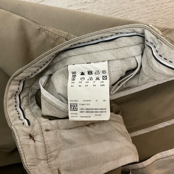HUGO BOSS Beige Men’s Pants Never Worn - Picture 3 of 3
